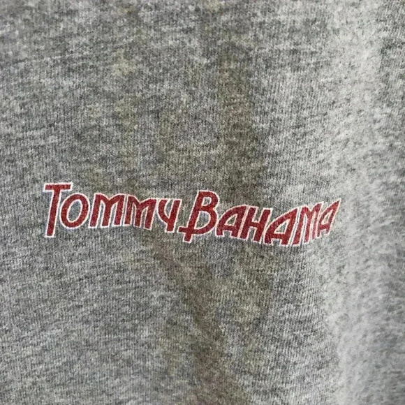 Tommy Bahama High Steaks Grey Crewneck T Shirt Men's Size XL - Picture 4 of 10